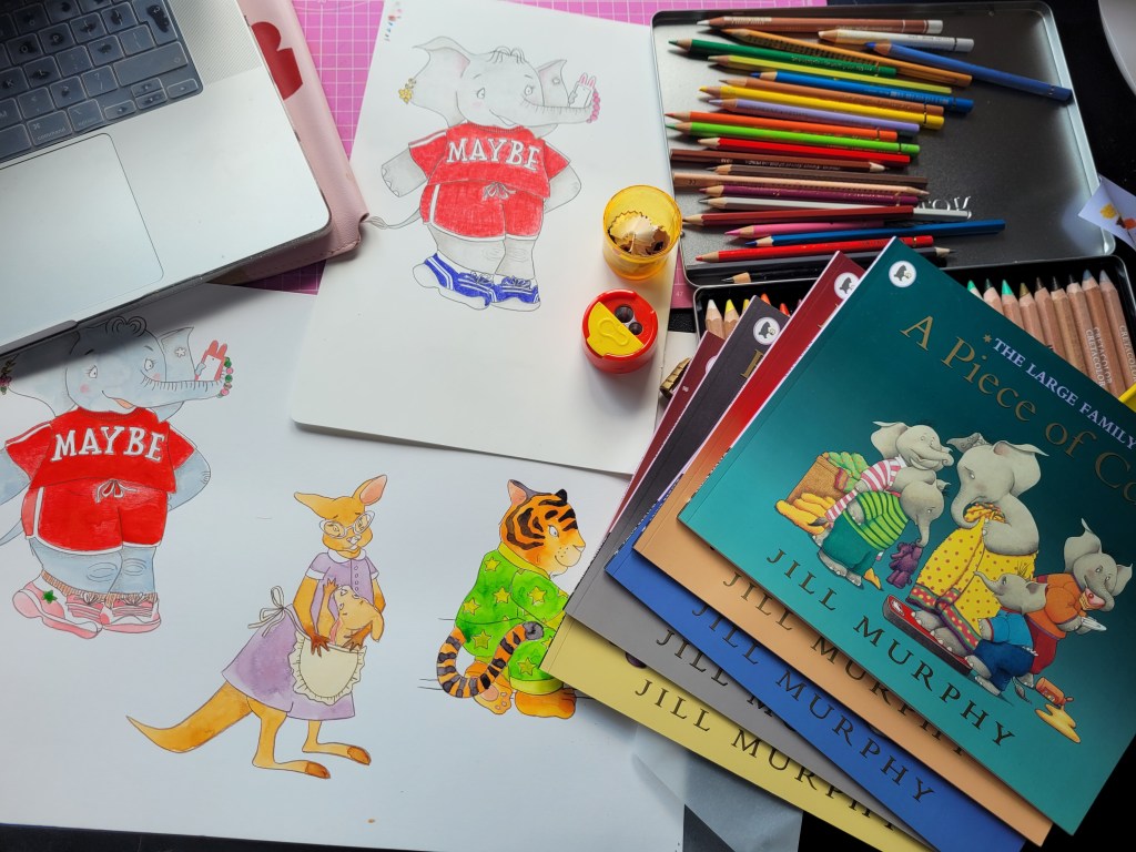 Studying Jill Murphy